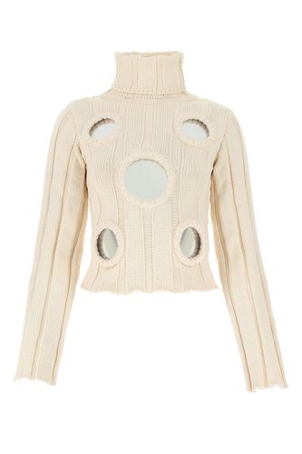 Ivory cotton blend sweater Donna - Area - Modalova
