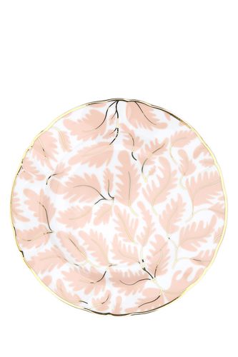 Printed porcelain dessert plate Donna|Uomo - Bitossi Home - Modalova