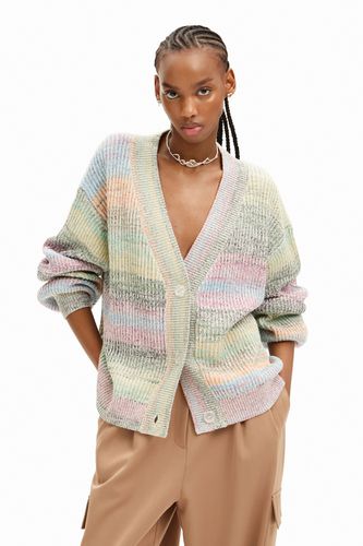 Multicolored cardigan - - L - Desigual - Modalova