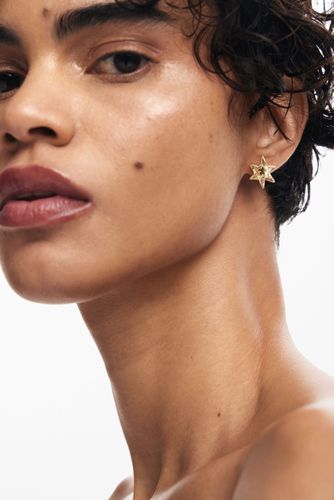 Zalio gold-plated star earrings - - U - Desigual - Modalova