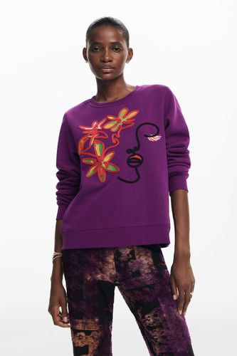 Arty print sweatshirt - RED - S - Desigual - Modalova