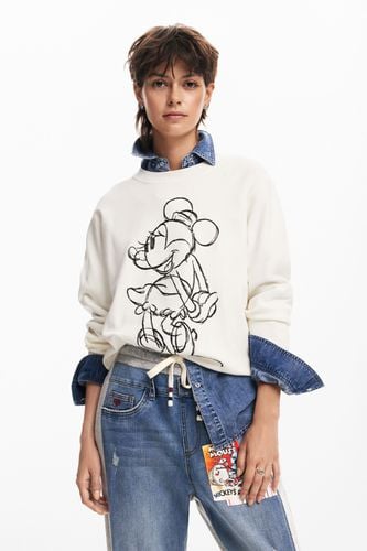 Minnie Mouse Sweater - WHITE - L - Desigual - Modalova