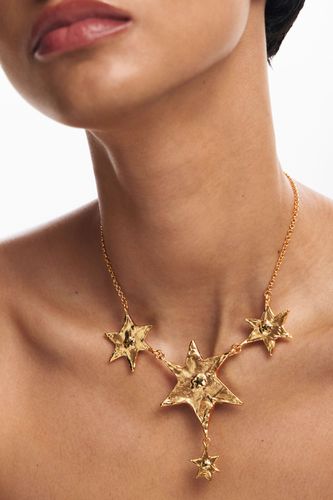 Zalio chain necklace with hanging stars - U - Desigual - Modalova