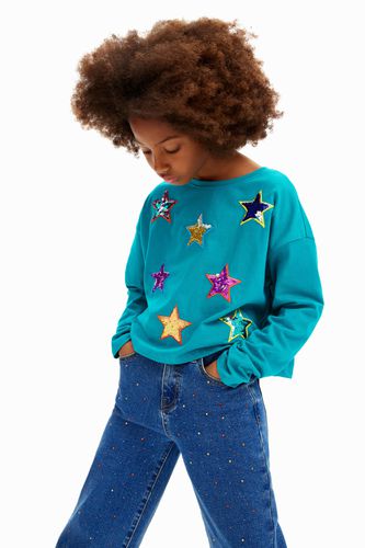 Camiseta estrellas de colores - Desigual - Modalova