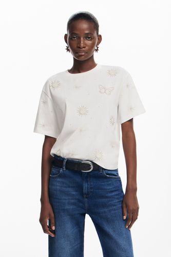 Butterfly T-shirt - WHITE - XL - Desigual - Modalova