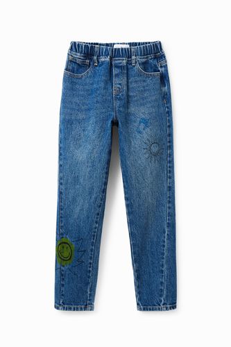 Smiley® Jeans - BLUE - 13/14 - Desigual - Modalova