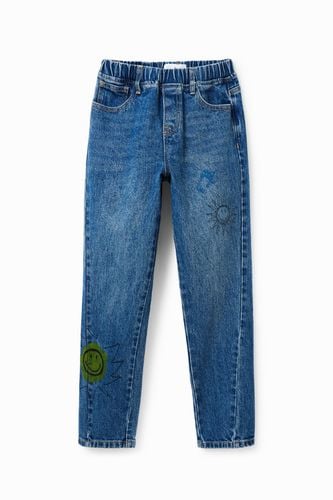 Smiley® Jeans - BLUE - 9/10 - Desigual - Modalova