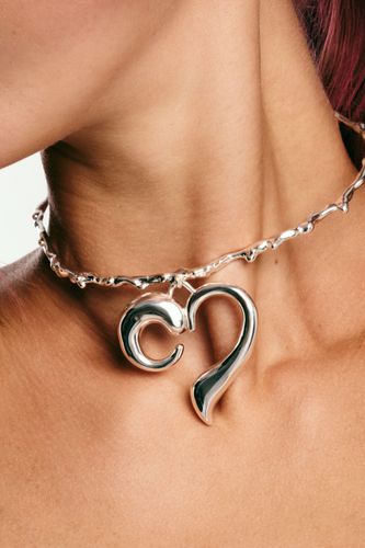 COLGANTE CORAZÓN ZALIO - BLACK - U - Desigual - Modalova