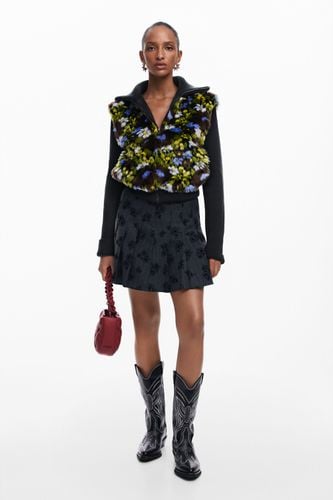 Combined floral jacket - BLACK - L - Desigual - Modalova