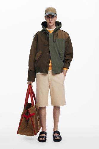 Veste à capuche avec patchs - Desigual - Modalova