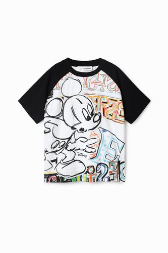 Camiseta ilustraciones Mickey Mouse - Desigual - Modalova