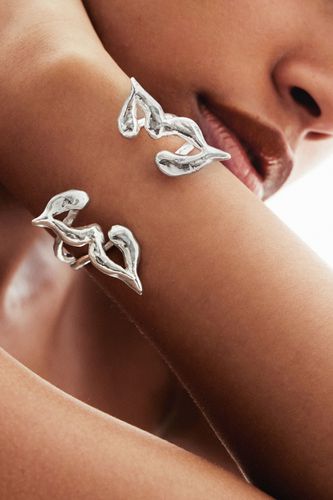 Zalio silver plated butterfly bracelet - - U - Desigual - Modalova