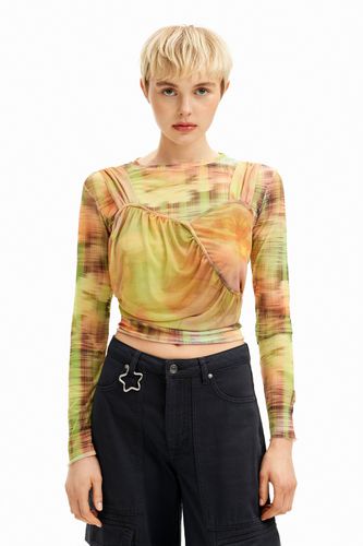 Camiseta de punto doble capa - - XS - Desigual - Modalova