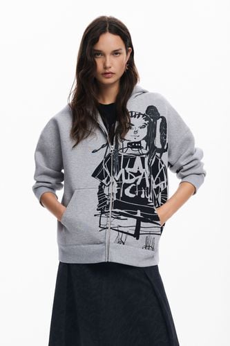 Printed zipper sweatshirt M. Christian Lacroix - L - Desigual - Modalova