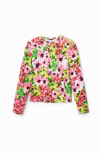 Camiseta floral multicolor - Desigual - Modalova