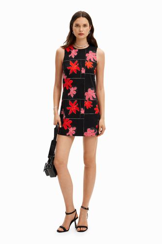 Floral mini pinafore dress - - L - Desigual - Modalova