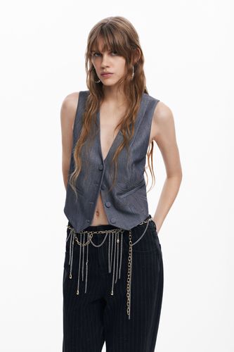 Tailored vest - BLACK - L - Desigual - Modalova