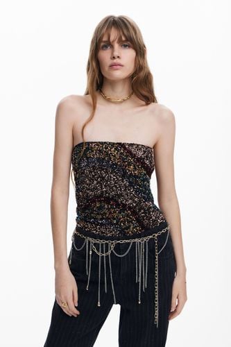 Sleeveless knit top - XS - Desigual - Modalova