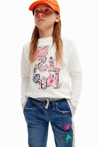 Camiseta logotipo - WHITE - 11/12 - Desigual - Modalova