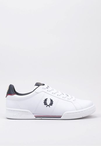 FRED PERRY - B722 LEATHER 41 Blanco - FRED PERRY - Modalova
