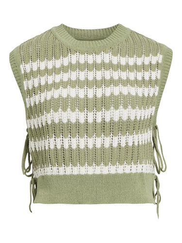 Cropped Knitted Vest - Object Collectors Item - Modalova