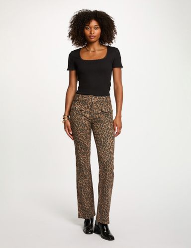 Jean bootcut taille haute - Morgan - Modalova