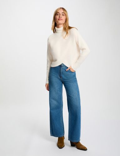 Pantalon large taille haute - Morgan - Modalova