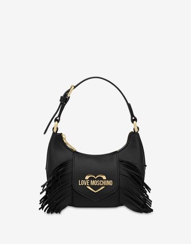 Bolso Hobo Pequeño Fringes - Love Moschino - Modalova