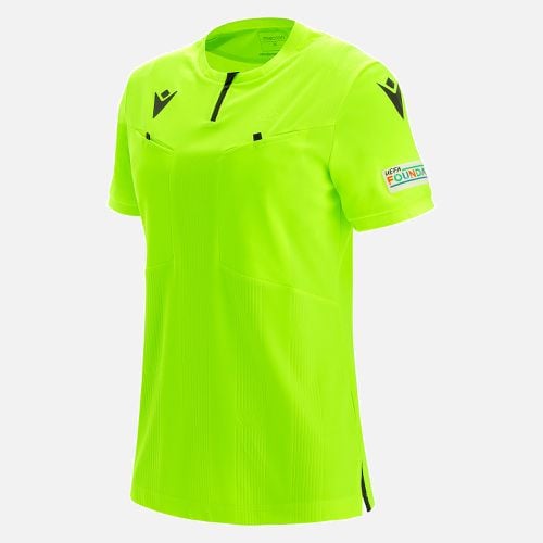 Uefa 2021 referee woman neon yellow shirt - Macron - Modalova