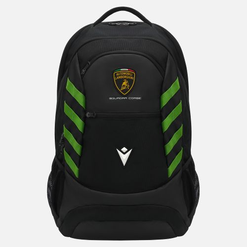 Automobili Lamborghini Squadra Corse black backpack - Macron - Modalova
