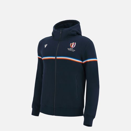 Rugby World Cup 2023 junior full zip cotton hooded sweatshirt - Macron - Modalova