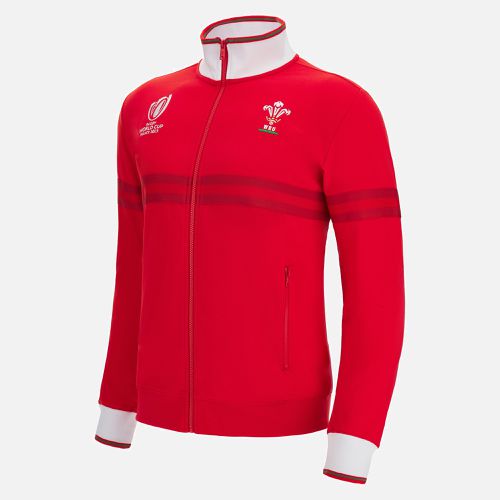 Rugby World Cup 2023 Welsh Rugby adults' full zip cotton sweatshirt - Macron - Modalova