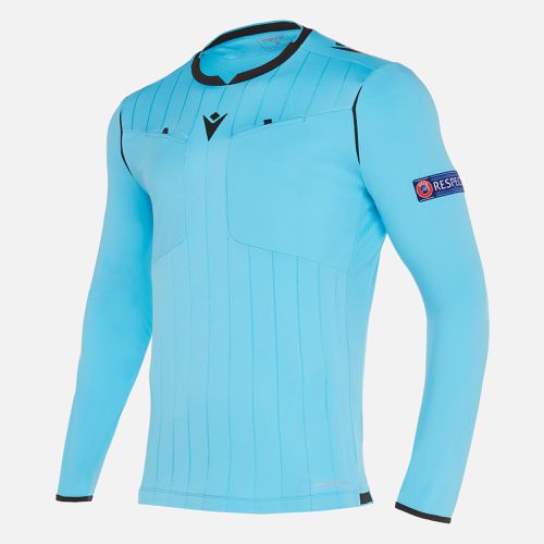 Referee neon blue shirt UEFA - Macron - Modalova