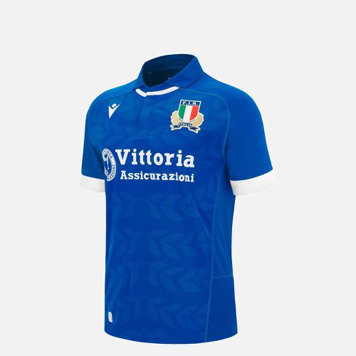 Italia Rugby 2023/24 junior's home replica shirt - Macron UK - Modalova