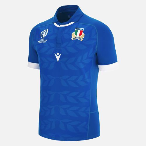 Rugby World Cup 2023 Italia Rugby adults' home authentic shirt - Macron UK - Modalova