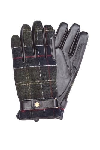 Newbrough Gloves Classic Tartan Size: SIZE M - Barbour - Modalova