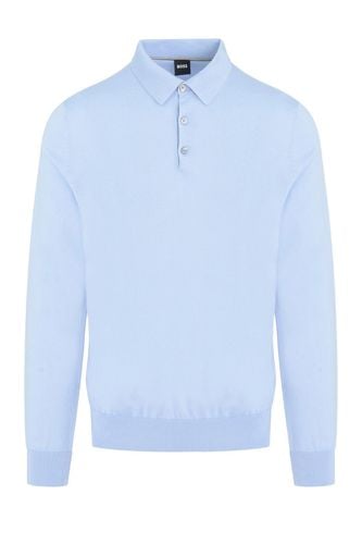 Boss Gemello Knitted Polo Light Pastel Blue Size: SIZE 2XL - BOSS Black - Modalova