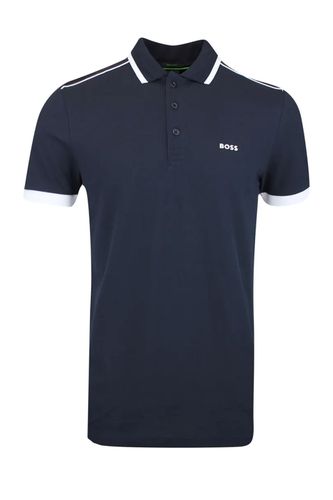 Boss Paddy 1 Polo Shirt Dark Blue Size: SIZE S - BOSS Green - Modalova