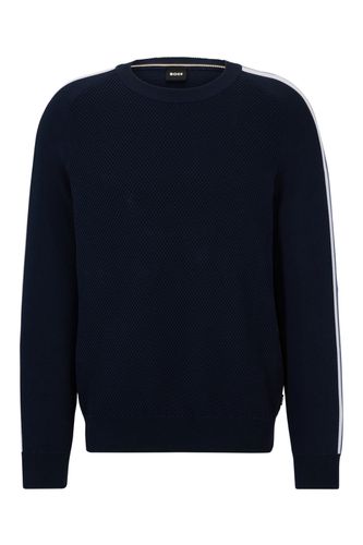 Boss Pontevico Crew Neck Knitwear Dark Size: SIZE 3XL - BOSS Green - Modalova