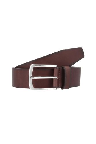 Boss Jor-v_sz40 Leather Belt Dark Brown Size: UK 32 - BOSS Accessories - Modalova