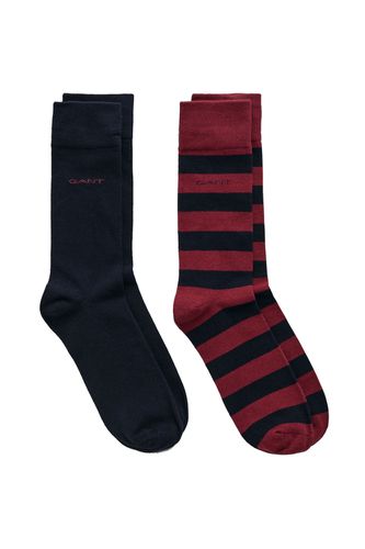 Pack Barstripe and Solid Socks Plumped Size: 9-11 (43-46) - Gant - Modalova