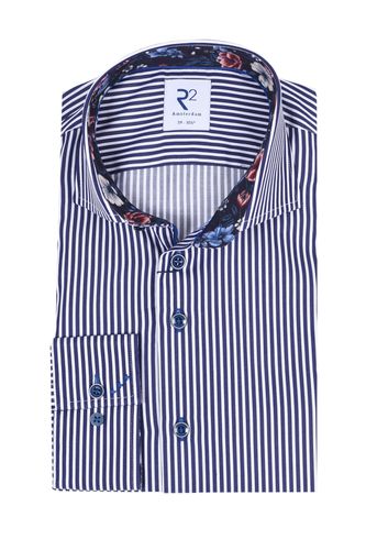 Cut Away Collar Long Sleeved Shirt Size: 15.75/40 - R2 - Modalova