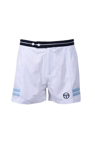 Supermac Tennis Shorts White/Clear Sky Size: SIZE M - Sergio Tacchini - Modalova