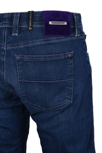 Michelangelo Slim Fit Jeans Denim Size: 36W32L - Tramarossa - Modalova