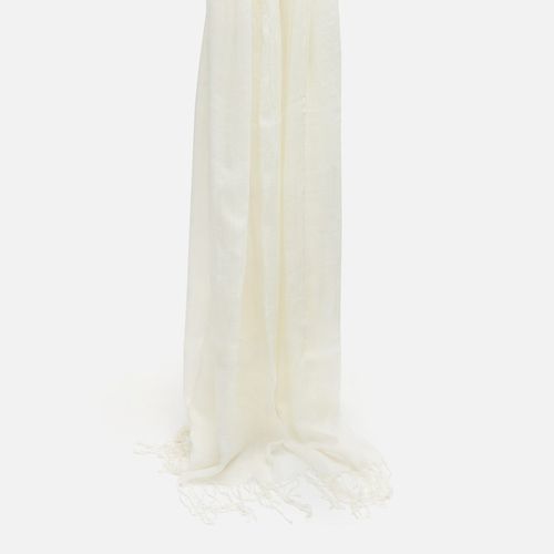 Fresh lenço liso com franjas - MISAKO - Modalova