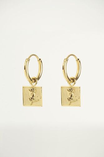 Square rose earrings | My Jewellery - My jewellery - Modalova