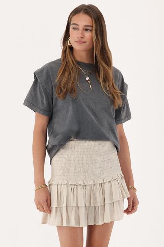 Beigefarbener Rock mit Smock | - My jewellery - Modalova