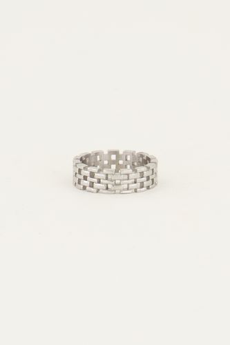 Breiter Ring mit Gliedern | - My jewellery - Modalova