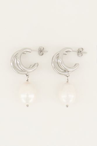 Dreiteilige Ohrringe mit Perlen | - My jewellery - Modalova