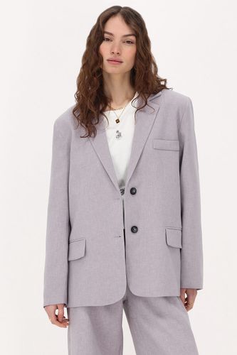 Blazer oversize lilas avec fente | - My jewellery - Modalova